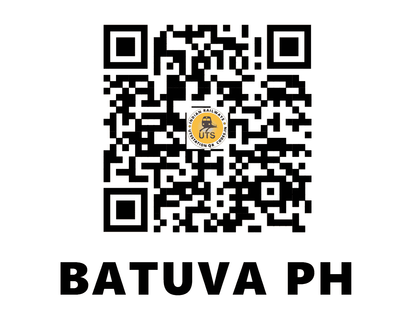 UTS QR Code for BATUVA PH - BTVA - EO (ANDHRA PRADESH)
